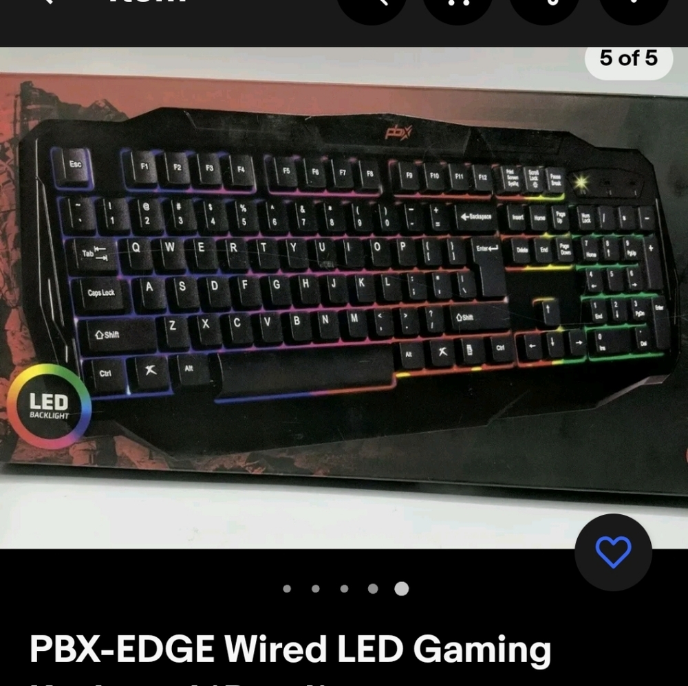 led colorful gaming keyboard 🔥 5/$25 Bundle Sale 🔥